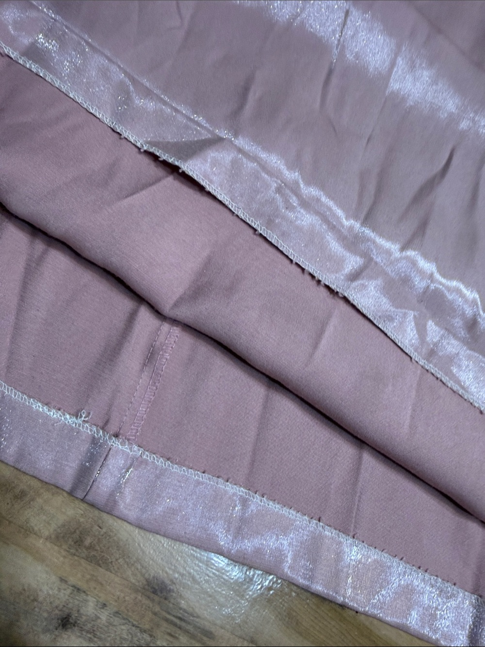 VTG Alex Evenings Mauve Metallic Sheen Mother of the Bride Dress - Picture 7 of 8